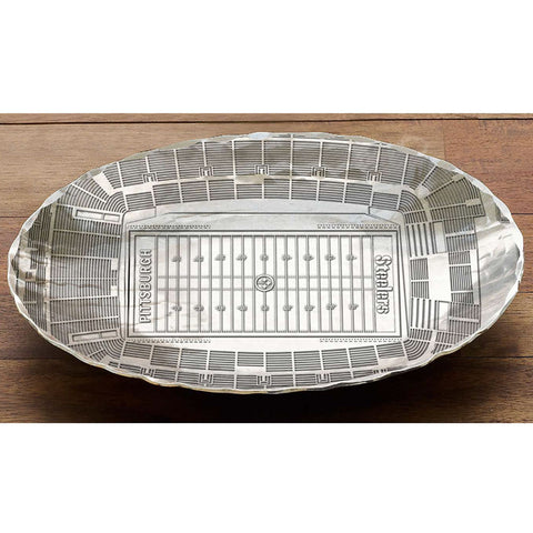 Wendell August Forge Pittsburgh Steelers Stadium Series Oval Bowl Serveware Wendell August Forge Default Title  