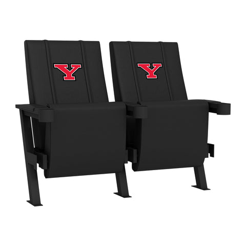 SuiteMax 3.5 VIP Seats with Youngstown State Secondary Logo Collegiate Furniture Zipchair   