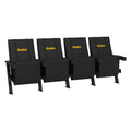 SuiteMax 3.5 VIP Seats with Pittsburgh Steelers Secondary Logo NFL Furniture Zipchair   