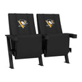 SuiteMax 3.5 VIP Seats with Pittsburgh Penguins Logo NHL Furniture Zipchair   