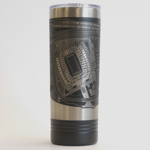 Pittsburgh Tumbler Art – Heinz Field Engraving | 22oz Insulated Drink Tumbler