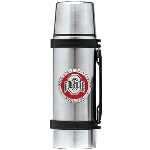 Ohio State University Thermos | Durable Pewter Design | Custom Pewter Thermos 1 Liter Flask
