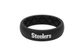 NFL Pittsburgh Steelers Black Thin Ring Ring Groove Life   