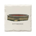 Pittsburgh Iconic Legendary Series Variety Pack - Ceramic Drink Coasters - 12 Pack Coasters The Doodle Line