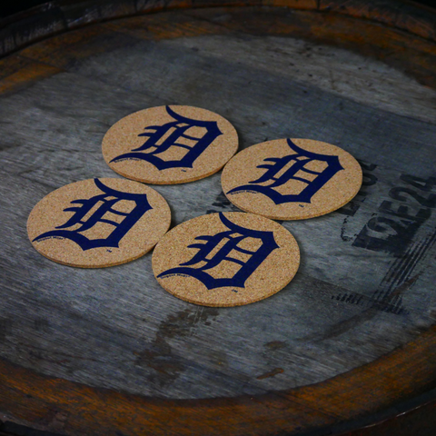 Detroit Tigers Dugout Mugs® Cork Coasters Coasters Dugout Mugs® Default Title  