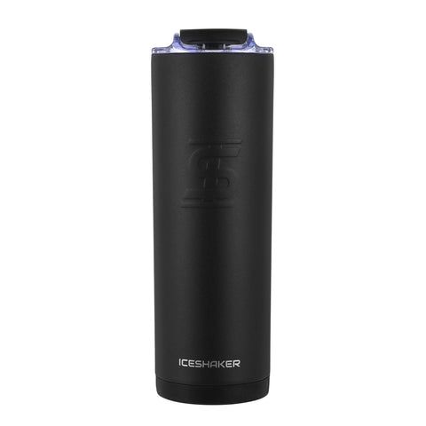 20oz Skinny Tumbler  Ice Shaker Black  