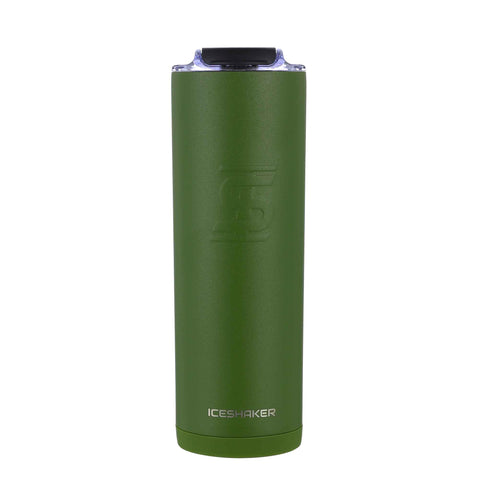 20oz Skinny Tumbler  Ice Shaker Green  