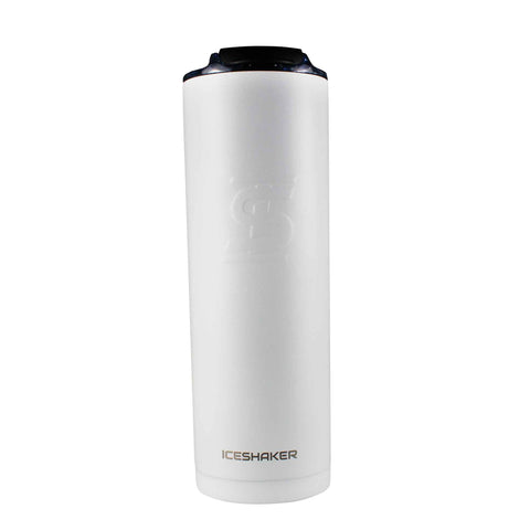 20oz Skinny Tumbler  Ice Shaker White  