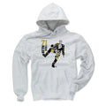 Pittsburgh Penguins Evgeni Malkin Men's Hoodie Men's Hoodie 500 LEVEL Ash S Men's Hoodie