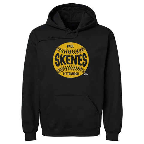 Pittsburgh Pirates Paul Skenes Men's Hoodie Men's Hoodie 500 LEVEL Black S Men's Hoodie