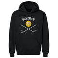 Sergei Gonchar Pittsburgh 55 Sticks  Men's Hoodie Men's Hoodie 500 LEVEL   