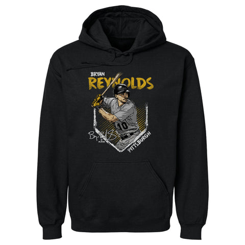 Pittsburgh Pirates Bryan Reynolds Men's Hoodie Men's Hoodie 500 LEVEL Black S Men's Hoodie