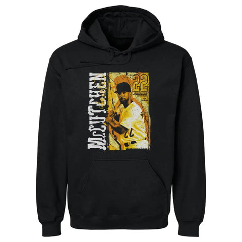 Pittsburgh Pirates Andrew McCutchen Men's Hoodie Men's Hoodie 500 LEVEL Black S Men's Hoodie