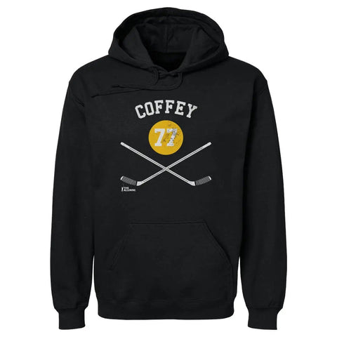 Paul Coffey Pittsburgh 77 Sticks  Men's Hoodie Men's Hoodie 500 LEVEL   