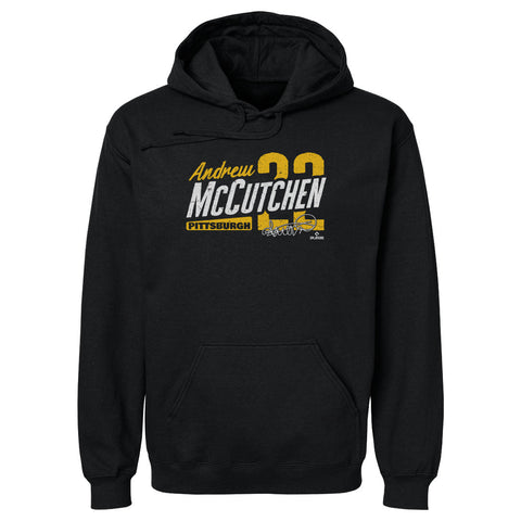 Pittsburgh Pirates Andrew McCutchen Men's Hoodie Men's Hoodie 500 LEVEL Black S Men's Hoodie