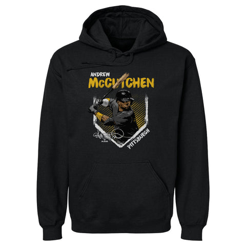 Pittsburgh Pirates Andrew McCutchen Men's Hoodie Men's Hoodie 500 LEVEL Black S Men's Hoodie