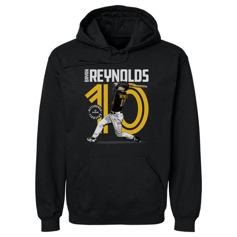 Pittsburgh Pirates Bryan Reynolds Men's Hoodie Men's Hoodie 500 LEVEL Black S Men's Hoodie