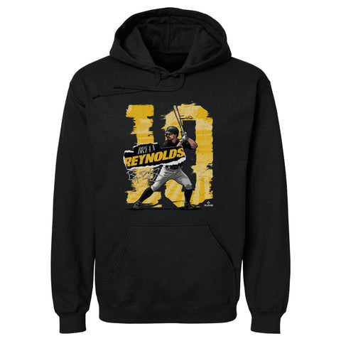 Pittsburgh Pirates Bryan Reynolds Men's Hoodie Men's Hoodie 500 LEVEL Black S Men's Hoodie