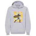 Pittsburgh Pirates Bryan Reynolds Men's Hoodie Men's Hoodie 500 LEVEL Gray S Men's Hoodie