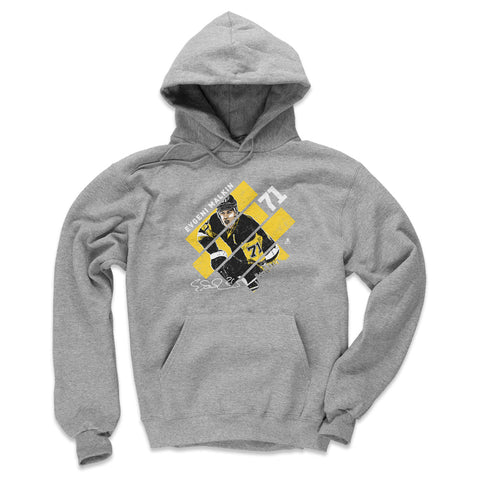 Pittsburgh Penguins Evgeni Malkin Men's Hoodie Men's Hoodie 500 LEVEL Gray S Men's Hoodie