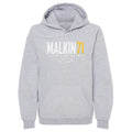 Pittsburgh Penguins Evgeni Malkin Men's Hoodie Men's Hoodie 500 LEVEL Gray S Men's Hoodie