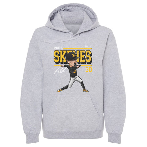 Paul Skenes Hoodie - Pittsburgh Sports Pullover Hooded Top With Digital Print