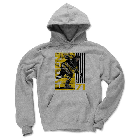 Pittsburgh Penguins Evgeni Malkin Men's Hoodie Men's Hoodie 500 LEVEL Gray S Men's Hoodie