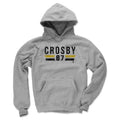 Pittsburgh Penguins Sidney Crosby Men's Hoodie Men's Hoodie 500 LEVEL Gray S Men's Hoodie