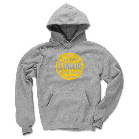 Pittsburgh Pirates Bryan Reynolds Men's Hoodie Men's Hoodie 500 LEVEL Gray S Men's Hoodie