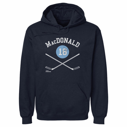 Pittsburgh Penquins Lowell MacDonald 18 Sticks Men's Hoodie 500 LEVEL   