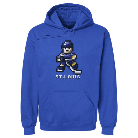 St. Louis Hockey 8 bit WHT