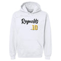 Pittsburgh Pirates Bryan Reynolds Men's Hoodie Men's Hoodie 500 LEVEL White S Men's Hoodie