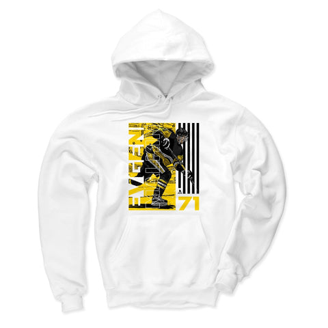 Pittsburgh Penguins Evgeni Malkin Men's Hoodie Men's Hoodie 500 LEVEL White S Men's Hoodie