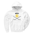 Pittsburgh Penguins Bryan Rust Men's Hoodie Men's Hoodie 500 LEVEL White S Men's Hoodie