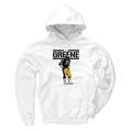 Joe Greene Play K Men's Hoodie Men's Hoodie 500 LEVEL White S Men's Hoodie