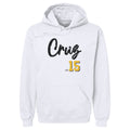 Pittsburgh Pirates Oneil Cruz Men's Hoodie Men's Hoodie 500 LEVEL White S Men's Hoodie