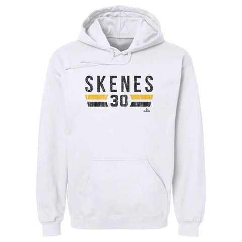 Pittsburgh Pirates Paul Skenes Men's Hoodie Men's Hoodie 500 LEVEL White S Men's Hoodie