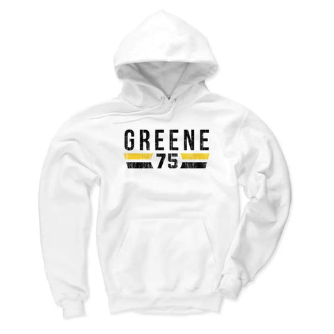 Joe Greene Font K Men's Hoodie Men's Hoodie 500 LEVEL White S Men's Hoodie