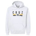 Pittsburgh Pirates Oneil Cruz Men's Hoodie Men's Hoodie 500 LEVEL White S Men's Hoodie