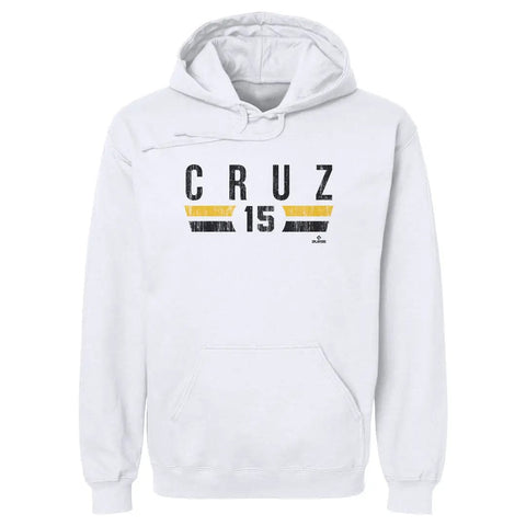 Pittsburgh Pirates Oneil Cruz Men's Hoodie Men's Hoodie 500 LEVEL White S Men's Hoodie