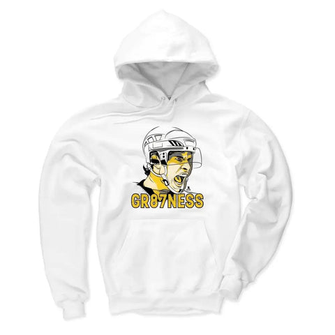 Pittsburgh Penguins Sidney Crosby Men's Hoodie Men's Hoodie 500 LEVEL White S Men's Hoodie