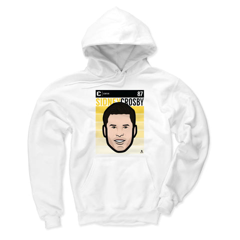 Pittsburgh Penguins Sidney Crosby Men's Hoodie Men's Hoodie 500 LEVEL White S Men's Hoodie