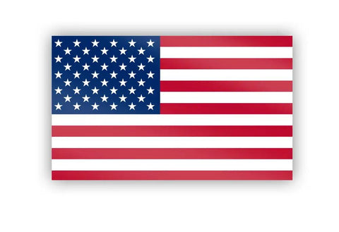 Waterproof USA Flag Sticker | Durable American Patriotic Decal for Cars, Laptops Sticker Flags For Good   