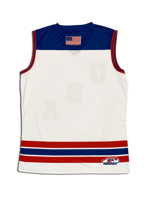 Team USA Letter Hockey Tank Hockey tanks Bench Clearers   