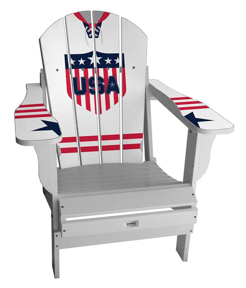 USA Classic Adirondack Chair International Series Chairs mycustomsportschair White Away 