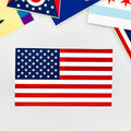 Waterproof USA Flag Sticker | Durable American Patriotic Decal for Cars, Laptops Sticker Flags For Good   