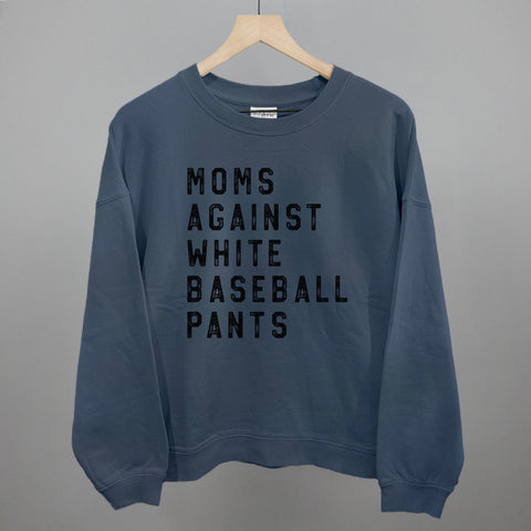 Moms Against White Baseball Pants