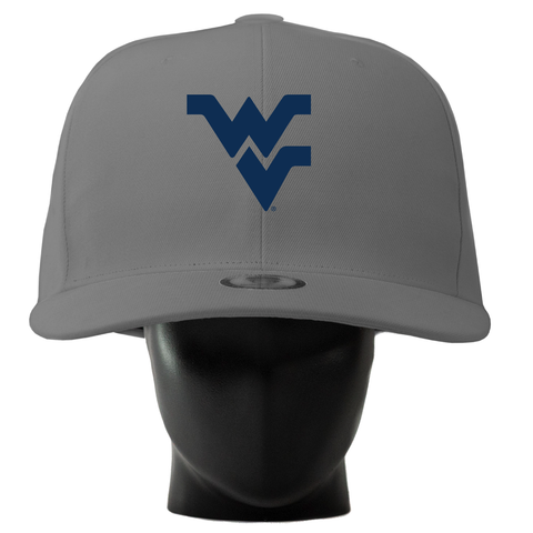 West Virginia Mountaineers Noggin NCAA Noggin Boss Grey (S/M)  