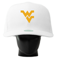 West Virginia Mountaineers Noggin NCAA Noggin Boss White (S/M)  