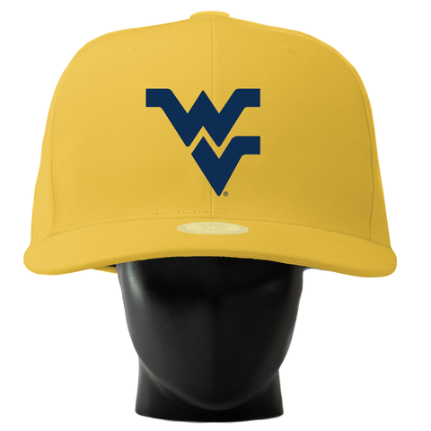 West Virginia Mountaineers Noggin NCAA Noggin Boss Gold (S/M)  